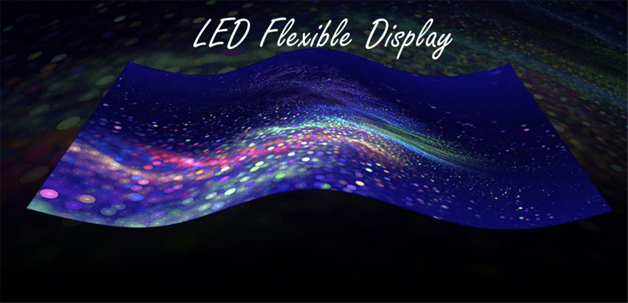 1 led flexible display