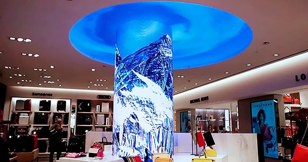 Ceiling Flexible LED Display