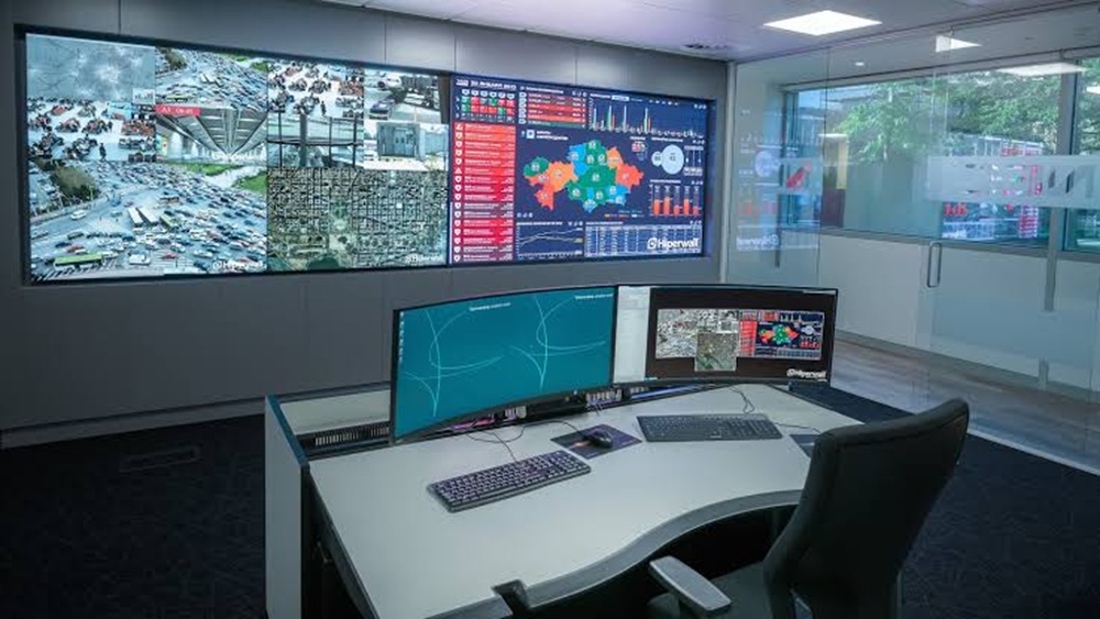 Control room led displays