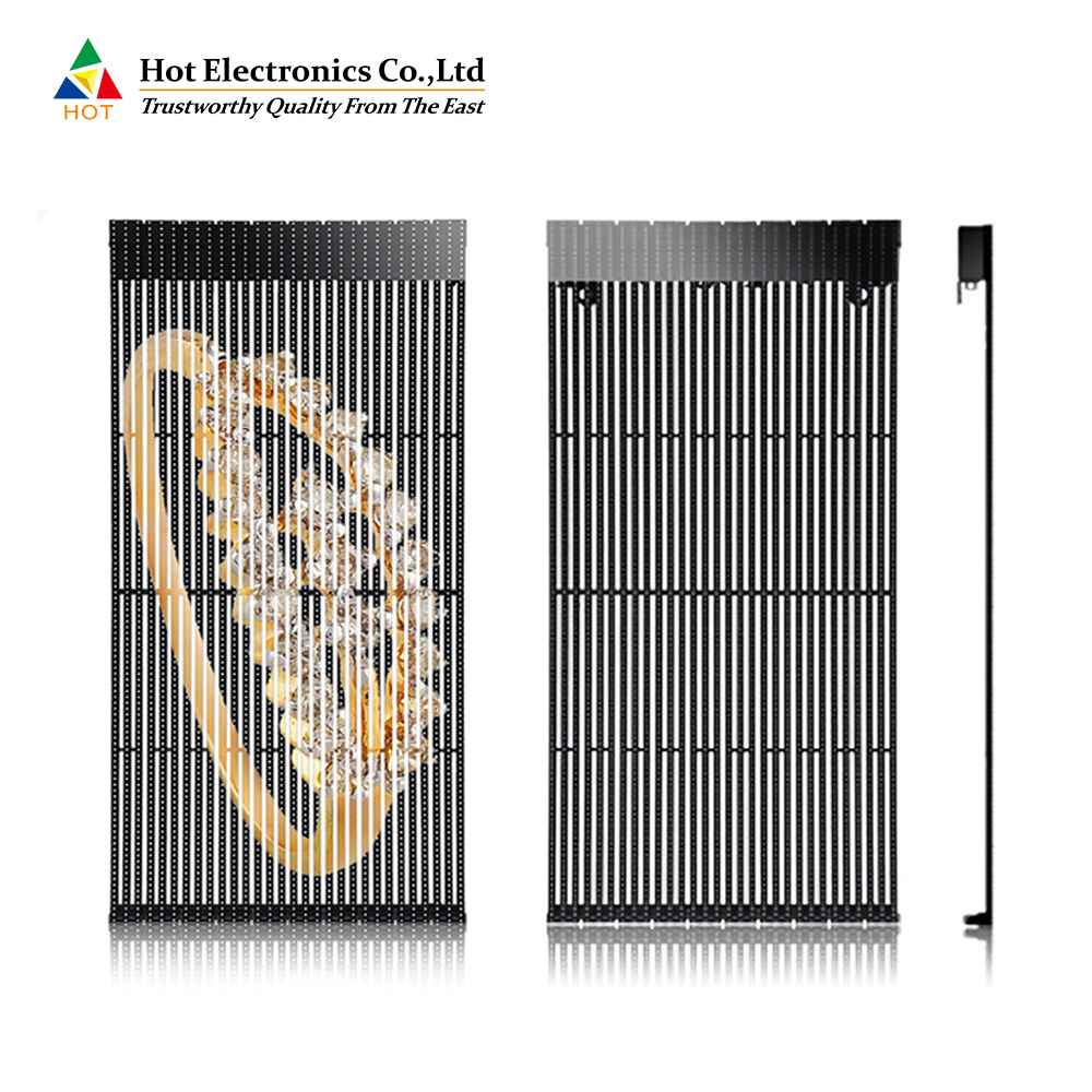 LED Mesh Curtain Giant LED Screen For Shopping Mall