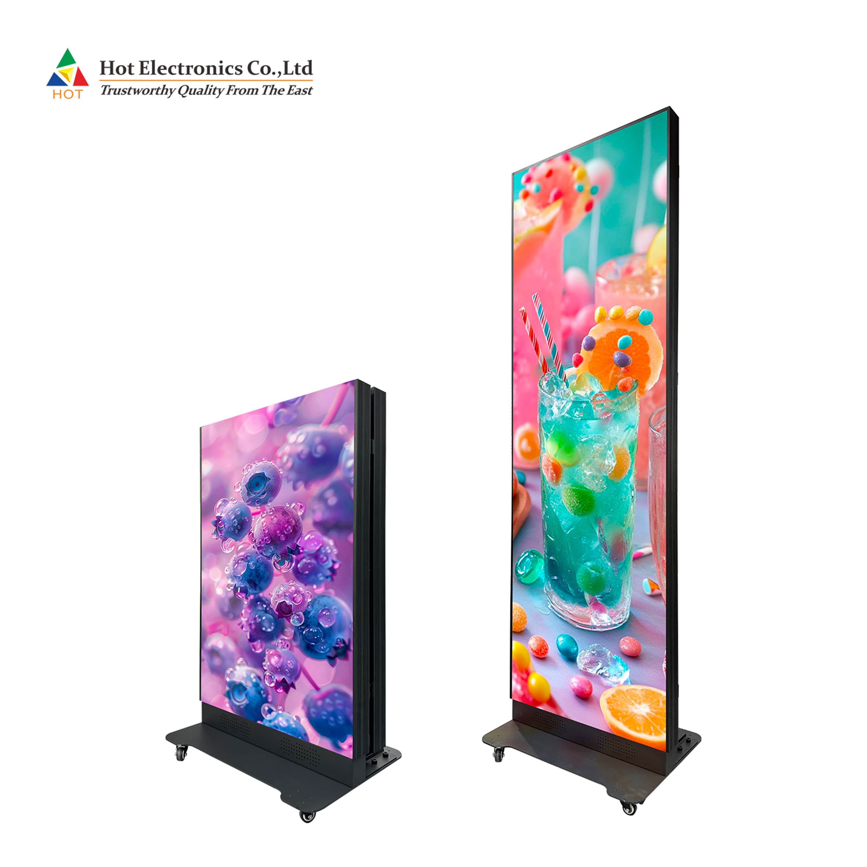 P1.86 GOB Foldable LED Poster Screen_2