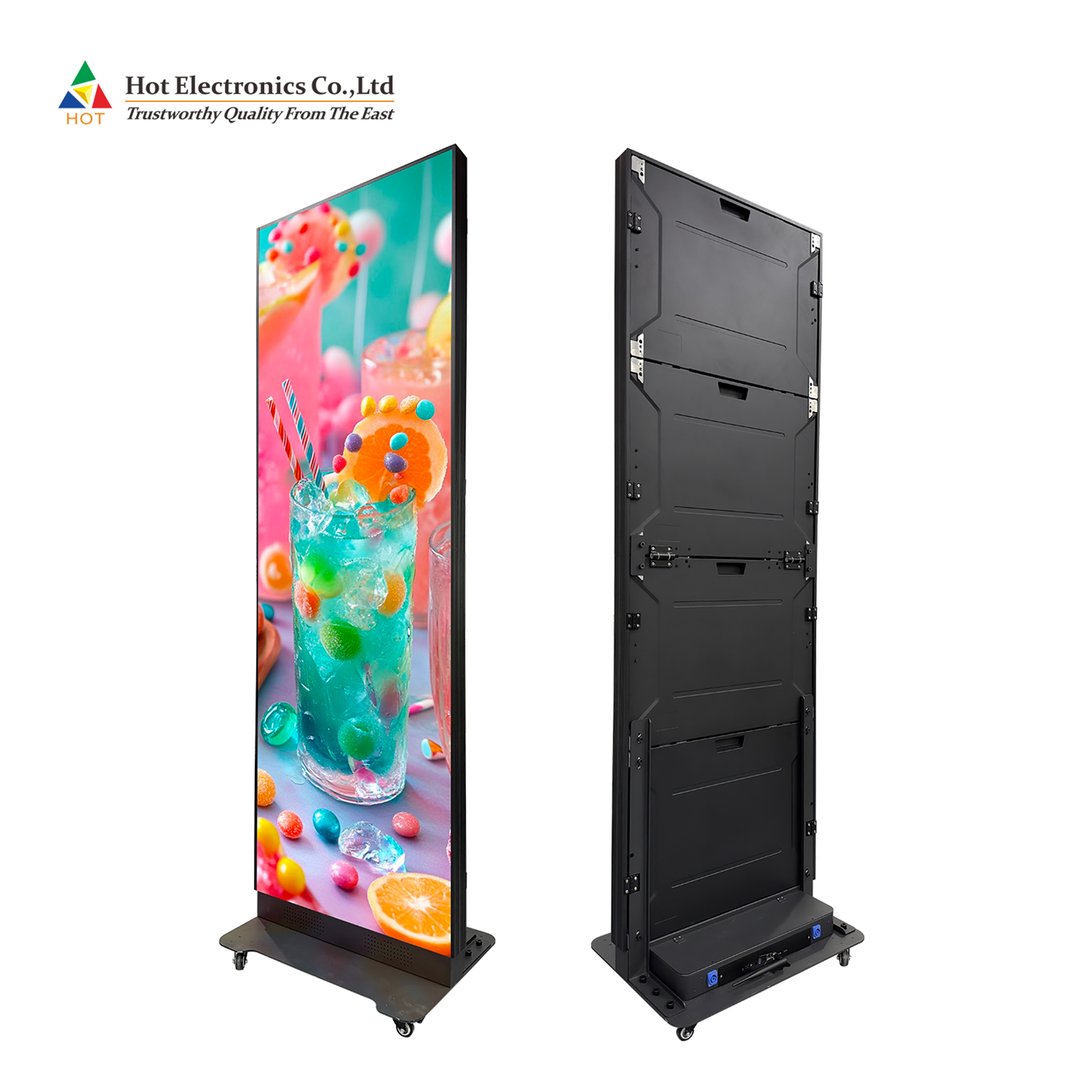 P1.86 GOB Foldable LED Poster Screen_3