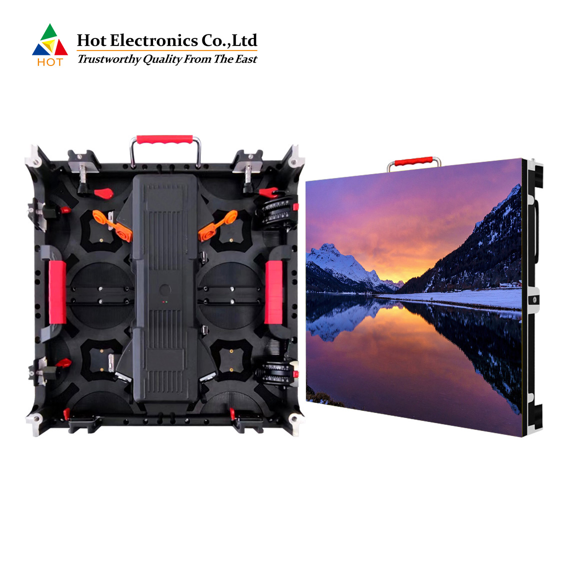 P2.6 Indoor 500x500mm Led Cabinet Rental Led Display Screen