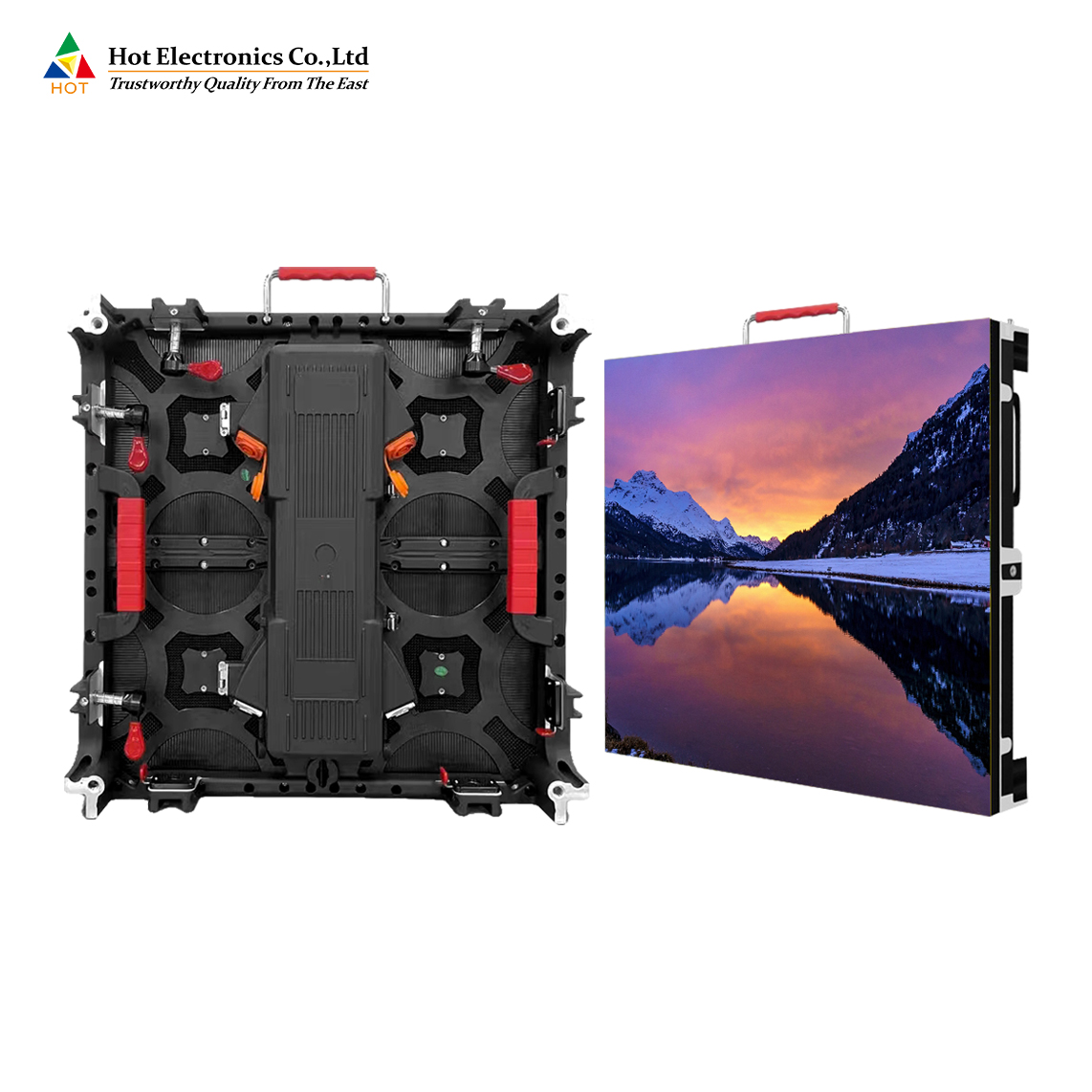 Best P2.97 500x500mm 500x1000mm Led Cabinet Rental Led Display
